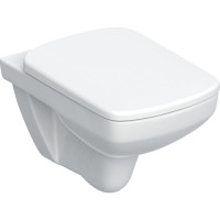 Унітаз підвісний Geberit Selnova Square без обідка Rimfree з сидінням (501.961.00.1)