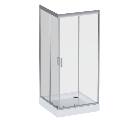 Душевое ограждение Square Slide 90x90 см, без поддона AM.PM W90UG-403-090MT Gem