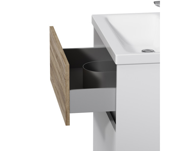 Тумба з раковиною, на підлогу, 60 см AM.PM M91-FSX0602-WC0602WF38 GEM S