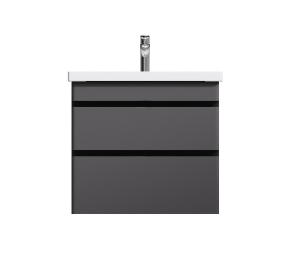 Тумба с раковиной, подвесная, 60 см AM.PM M93A-FHX0602-WC0602GM38 Hit