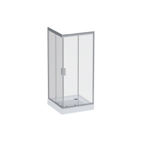 Душевое ограждение Square Slide 90x90 см, без поддона AM.PM W90UG-403-090MT Gem