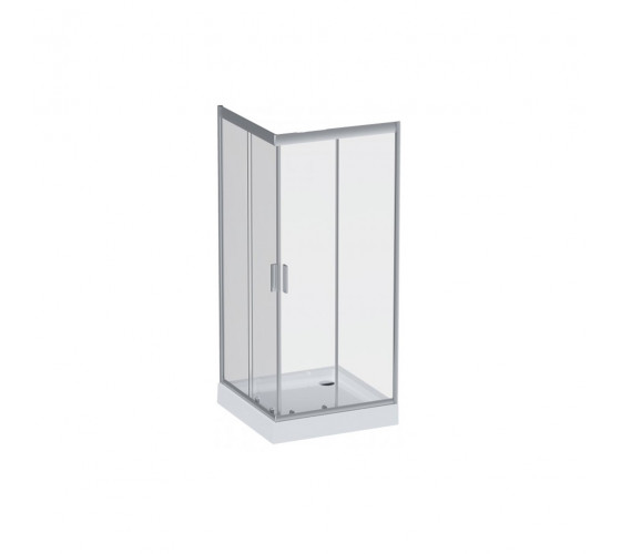 Душевое ограждение Square Slide 90x90 см, без поддона AM.PM W90UG-403-090MT Gem