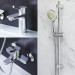 Комплект смесителей для ванной комнаты AM.PM F40985B00 X-Joy