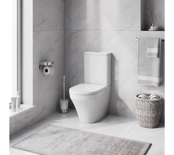 Унитаз-компакт, универсальный выпуск AM.PM C508607WH Inspire