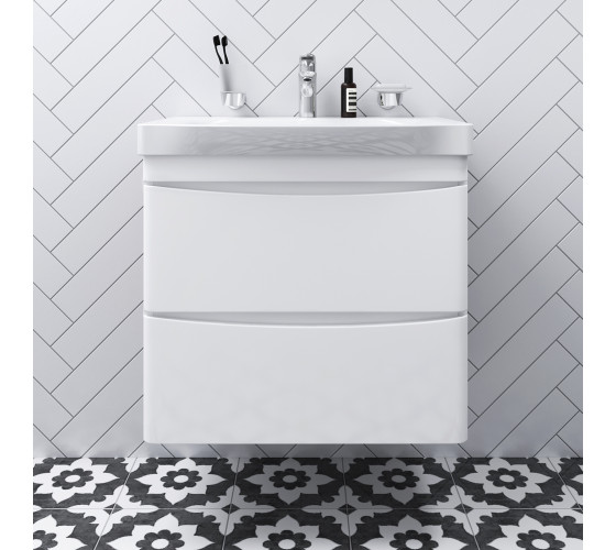 Тумба с раковиной подвесная, 65 см AM.PM M80-FHX0652-WC0652-38 Like