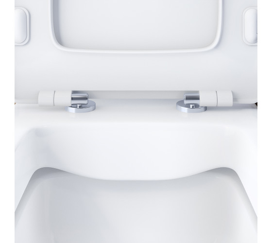 Унитаз-компакт безободковый с сиденьем микролифт Damixa DX78C8600SC Titan