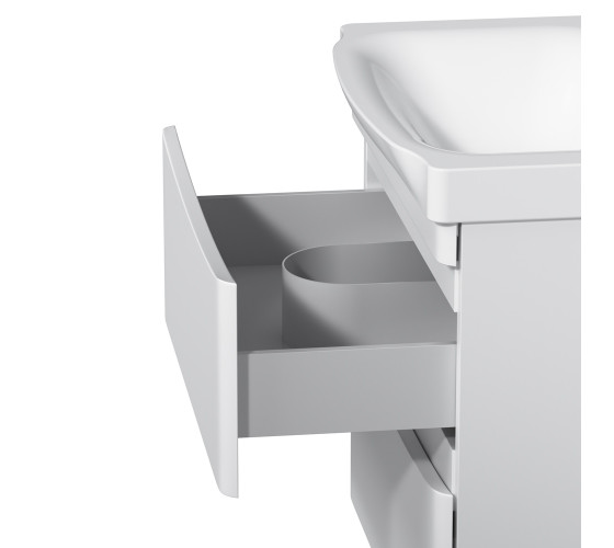 Тумба с раковиной подвесная, 65 см AM.PM M80-FHX0652-WC0652-38 Like