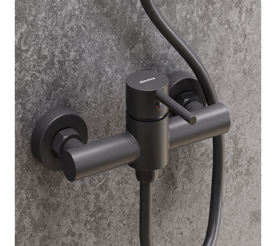 Смеситель для душа, хром Damixa 362000300 Scandinavian Pure