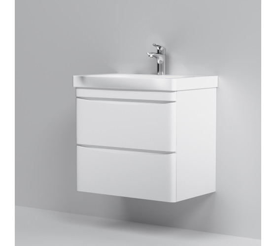 Тумба с раковиной подвесная, 65 см AM.PM M80-FHX0652-WC0652-38 Like