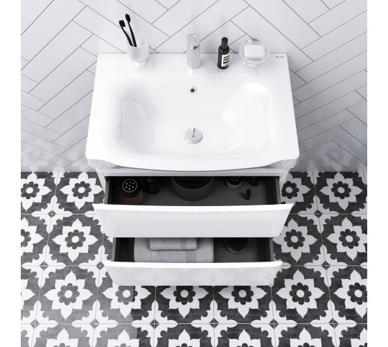 Тумба с раковиной подвесная, 65 см AM.PM M80-FHX0652-WC0652-38 Like