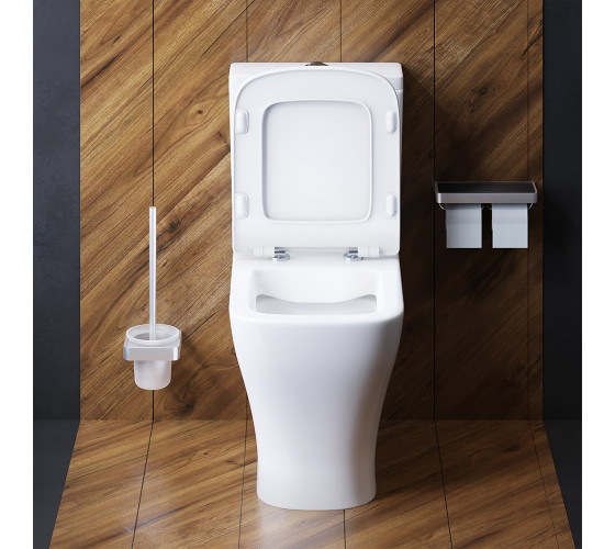 Унитаз-компакт безободковый с сиденьем микролифт Damixa DX78C8600SC Titan