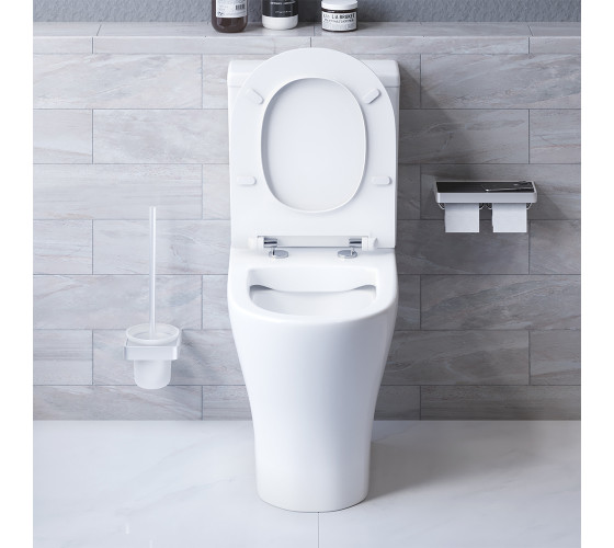 Унитаз-компакт безободковый с сиденьем микролифт Damixa DX86C8600SC Sirius
