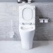 Унитаз-компакт безободковый с сиденьем микролифт Damixa DX86C8600SC Sirius