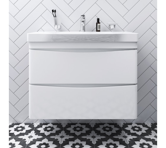 Тумба с раковиной подвесная, 80 см AM.PM M80-FHX0802-WC0802-38 Like