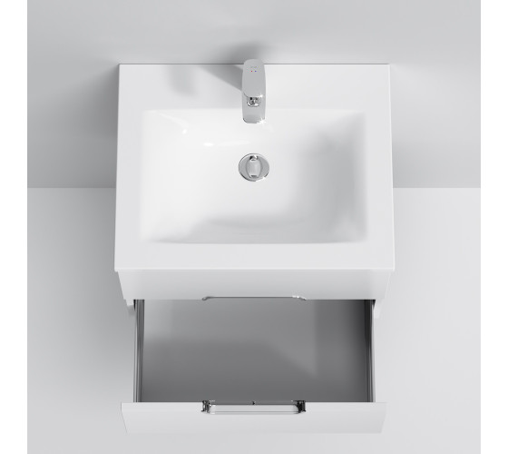 Тумба с раковиной подвесная, 60 см AM.PM M70-FUX0602-WC0602-38 Spirit