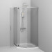 Душеве огородження 5-corner Pivot 90x90 см, без піддону AM.PM W90UG-405-090MT Gem
