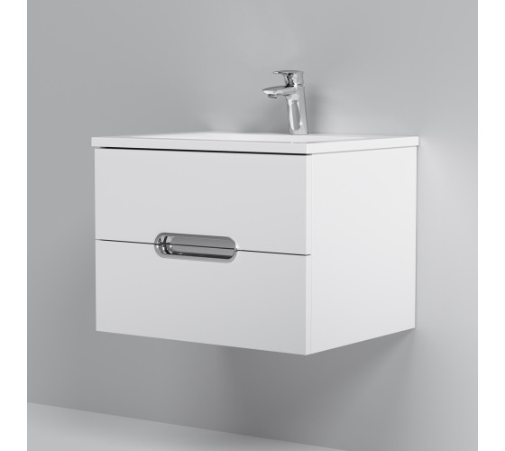 Тумба с раковиной подвесная, 60 см AM.PM M70-FUX0602-WC0602-38 Spirit
