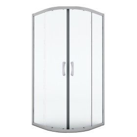 Душевой уголок Bliss Round 3/4 90х90, матовое стекло AM.PM W56G-301-090CM Bliss L