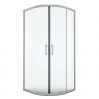 Душевой уголок Bliss Round 3/4 90х90, матовое стекло AM.PM W56G-301-090CM Bliss L