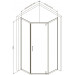 Душеве огородження 5-corner Pivot 90x90 см, без піддону AM.PM W90UG-405-090MT Gem