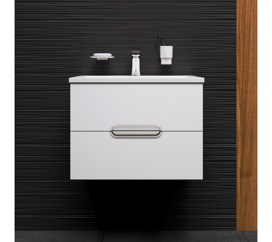 Тумба с раковиной подвесная, 60 см AM.PM M70-FUX0602-WC0602-38 Spirit