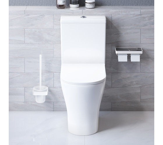 Унитаз-компакт безободковый с сиденьем микролифт Damixa DX86C8600SC Sirius