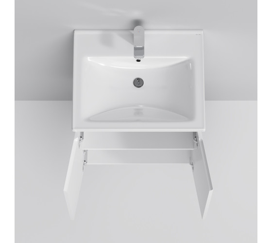 Тумба с раковиной, подвесная, 55 см AM.PM M85-FHX0551-WC0551WG38 X-Joy