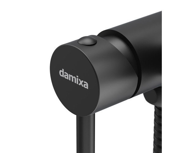 Смеситель, монтируемый в стену, с гигиеническим душем и держателем Damixa 217000000 Option