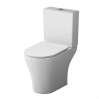 Унитаз-компакт безободковый с сиденьем микролифт Damixa DX86C8600SC Sirius