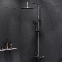 Душевая система ShowerSpot с термостатом, черный AM.PM F0780422 Like