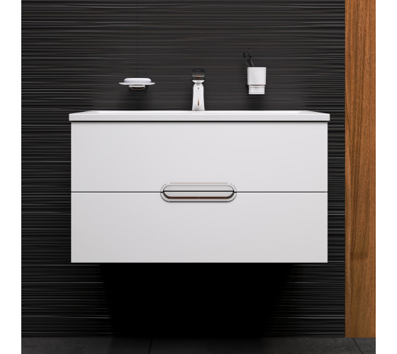 Тумба с раковиной подвесная, 80 см AM.PM M70-FUX0802-WC0802-38 Spirit