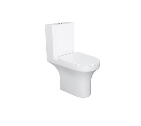Унитаз-компакт безободковый FlashClean, с сиденьем микролифт AM.PM C45A8800SC Tender