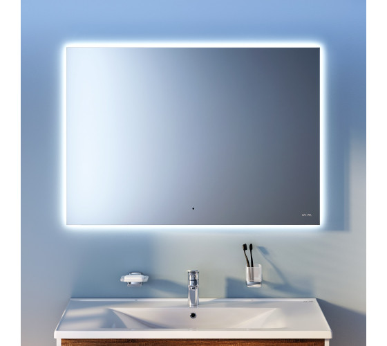 Зеркало с интерьерной Led подсветкой, ИК-сенсорром, 100 см AM.PM M85MOX11001WG38 X-Joy
