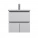 Тумба с раковиной, подвесная, 55 см, 1 ящик, 2 дверцы AM.PM M85-FHX0553-WC0553WG38 X-Joy