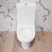 Унитаз-компакт безободковый FlashClean, с сиденьем микролифт AM.PM C45A8800SC Tender