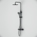 Душевая система ShowerSpot  с термостатом, черный AM.PM F0780422 Like