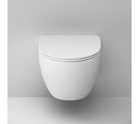 Унитаз подвесной безободковый FlashClean AM.PM C531700WH Bliss L