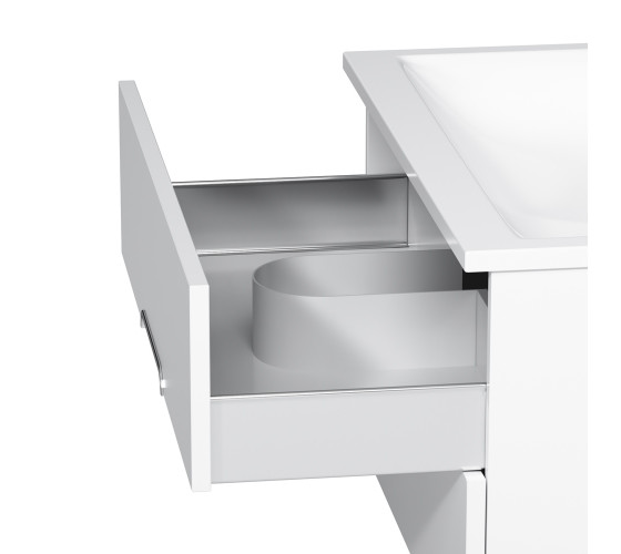 Тумба с раковиной подвесная, 80 см AM.PM M70-FUX0802-WC0802-38 Spirit