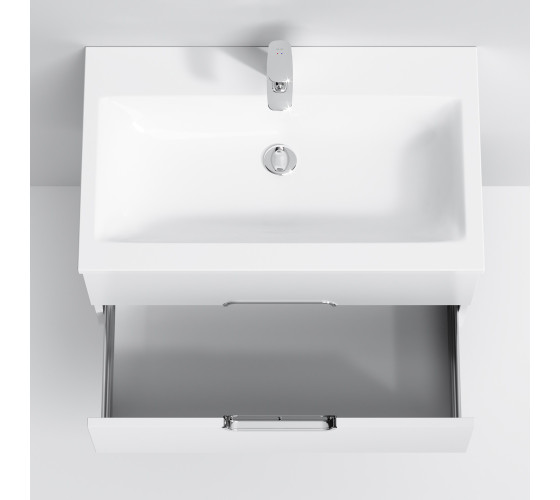 Тумба с раковиной подвесная, 80 см AM.PM M70-FUX0802-WC0802-38 Spirit