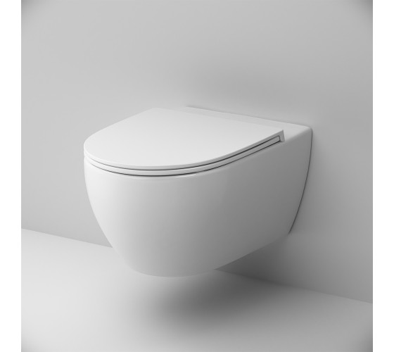 Унитаз подвесной безободковый FlashClean AM.PM C531700WH Bliss L
