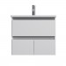 Тумба с раковиной, подвесная, 65 см, 1 ящик, 2 дверцы AM.PM M85-FHX0653-WC0653WG38 X-Joy