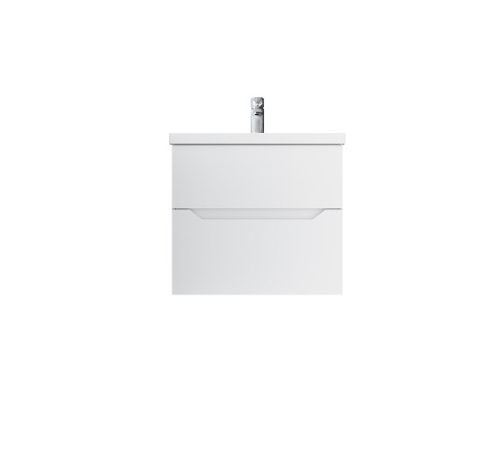 Тумба с раковиной, подвесная, 60 см AM.PM M91-FHX0602-WC0602WG38 GEM S