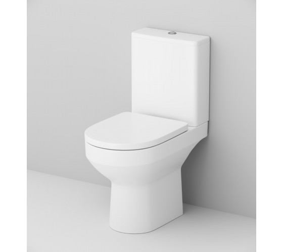 Унитаз-компакт безободковый FlashClean с сиденьем микролифт AM.PM C708600SC Spirit 2.0