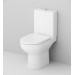 Унитаз-компакт безободковый FlashClean с сиденьем микролифт AM.PM C708600SC Spirit 2.0