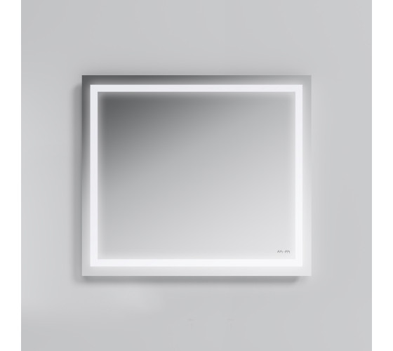 Зеркало с LED-подсветкой по периметру, 80 см AM.PM M91AMOX0801WG38 GEM