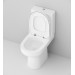 Унитаз-компакт безободковый FlashClean с сиденьем микролифт AM.PM C708600SC Spirit 2.0