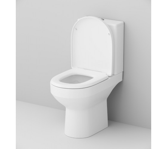 Унитаз-компакт безободковый FlashClean с сиденьем микролифт AM.PM C708600SC Spirit 2.0