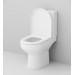 Унитаз-компакт безободковый FlashClean с сиденьем микролифт AM.PM C708600SC Spirit 2.0