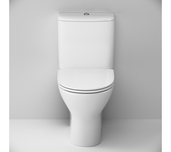 Унитаз-компакт без ободка с сиденьем микролифт Damixa DX46C8600SC Luna