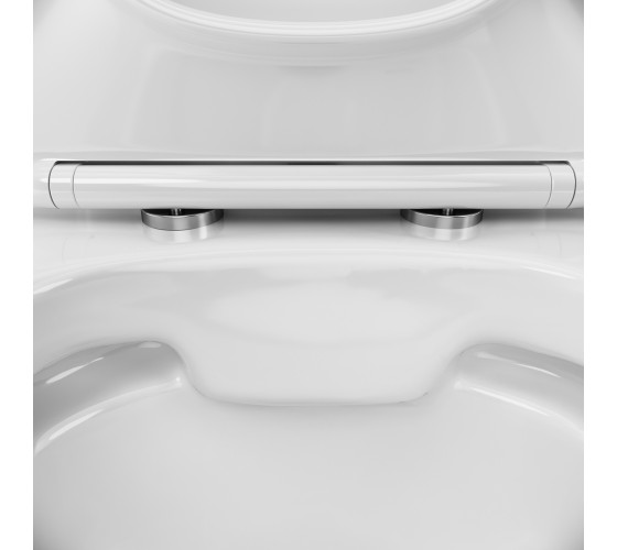 Унитаз-компакт без ободка с сиденьем микролифт Damixa DX46C8600SC Luna